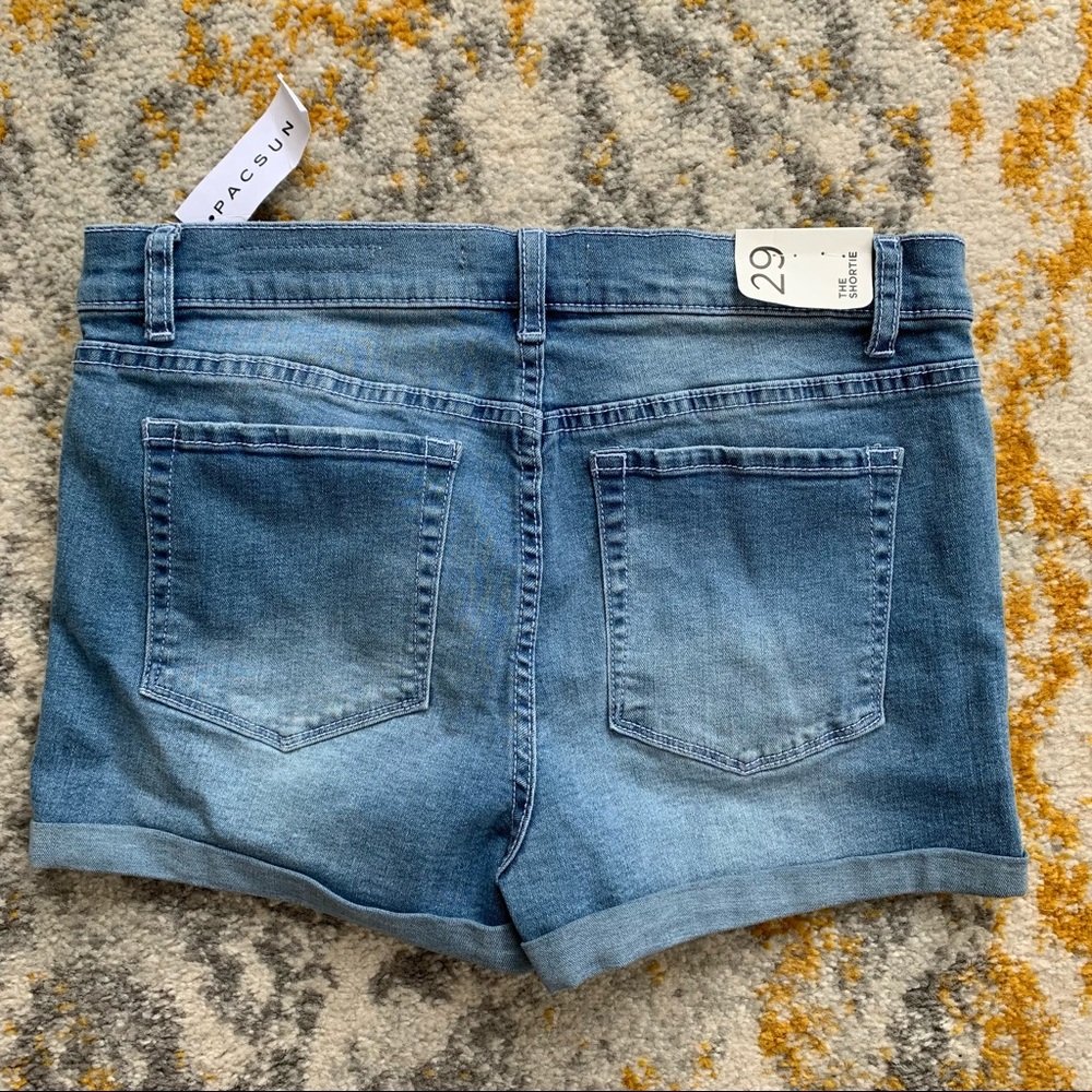 NWT - PacSun High Rise Shorts - Picture 2 of 2